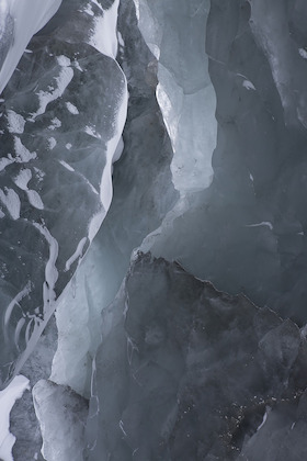 Juliette Agnel, Grotte de glace I, 2024