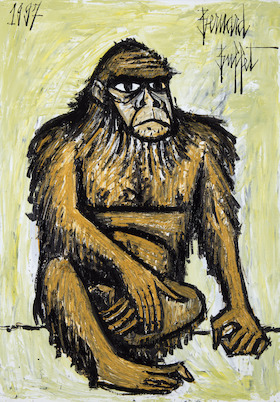 Bernard Buffet, Le gorille, 1997