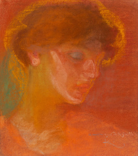 Frantisek Kupka, Portrait of a Woman / Portrait de femme, 1908