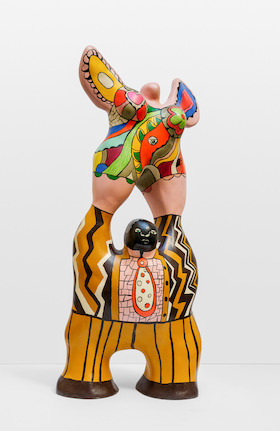 Niki de Saint Phalle, Le Poète et sa muse, 1976