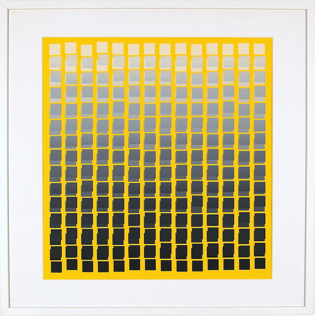 Vera Molnar, 392 carrés, 1979