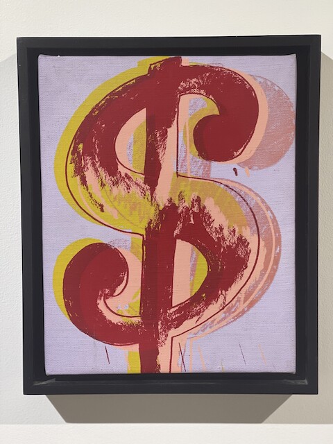 Andy Warhol, Dollar Sign, 1981