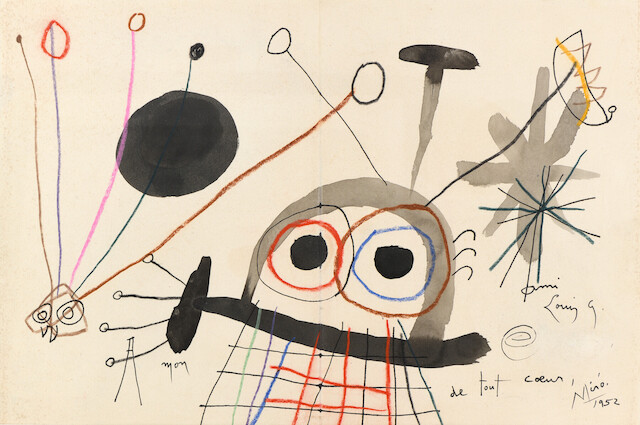 Joan Miro, Ubu, 1952