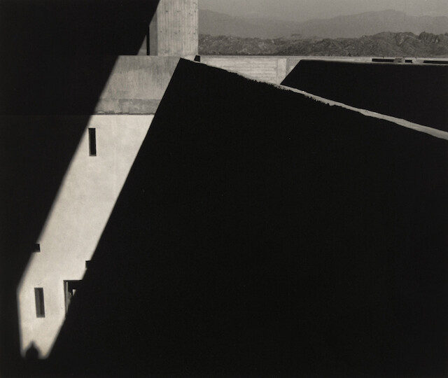 Lucien Hervé, Haute-cour de Chandigarh, Le Corbusier, 1955
