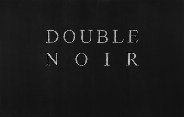 Nemanja Nikolic, Double Noir _ animation, 2016