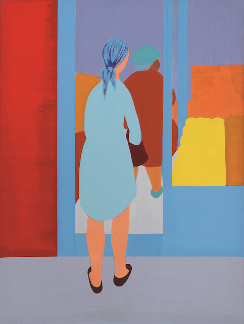 Antoine de Margerie, Femme et porte, 1967