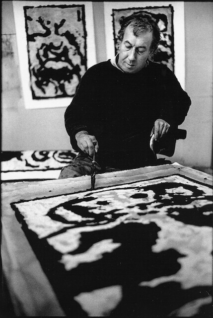 Jean-Pierre Pincemin, Portrait de l'artiste, 1995