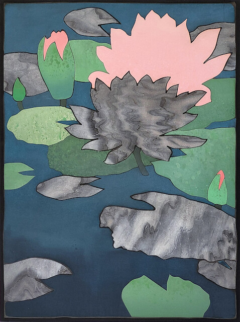 Laurent Pernot, Waterlilies, 2022