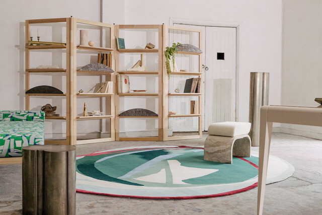 Rinck, Bibliothèque Amarante - variante de la version Nereus présenté sur le stand, 2022